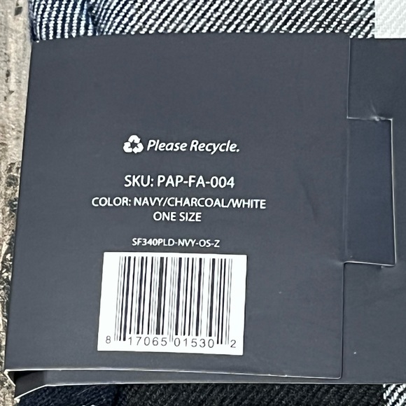 Plaid Scarf [NWT — Plush Apparel] - Picture 7 of 7